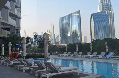 شقة - غرفة نوم - 1 حمام للايجار في العنوان رزيدنسز برج الأوبرا دبي 2 - ذو ادراس ريزيدنس دبي أوبرا - وسط مدينة دبي - دبي