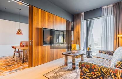 Apartment - Studio - 2 Bathrooms for rent in Mama Shelter Residences - Business Bay - Dubai