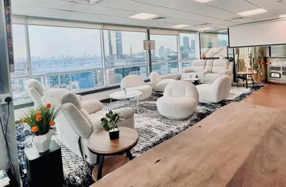 Office Space - Studio - 2 Bathrooms for rent in Concord Tower - Dubai Media City - Dubai