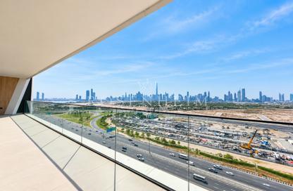 Apartment - 3 - 3 for rent in Binghatti Pinnacle - Dubai Healthcare City 2 - Al Jaddaf - Dubai