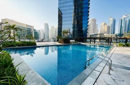Apartment - 1 Bedroom - 1 Bathroom for rent in Silverene Tower B - Silverene - Dubai Marina - Dubai
