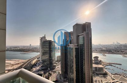 Apartment - 1 - 2 for rent in Marina Blue Tower - Marina Square - Al Reem Island - Abu Dhabi