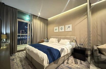 Apartment - Studio - 1 for rent in Damac Maison Prive A - Damac Maison Prive - Business Bay - Dubai
