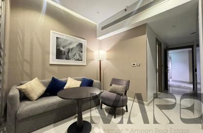 Apartment - Studio - 1 for rent in Damac Maison Prive A - Damac Maison Prive - Business Bay - Dubai