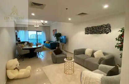 شقة - 2 غرف نوم - 3 حمامات للايجار في برج كونكر - شارع الشيخ مكتوم بن راشد - عجمان