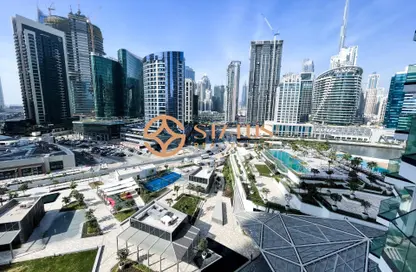 شقة - غرفة نوم - 1 حمام للايجار في بنينسولا ثري - بنينسولا - الخليج التجاري - دبي