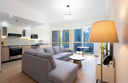 Apartment - 1 Bedroom - 2 Bathrooms for rent in Lakeshore Tower 1 - JLT Cluster Y - Jumeirah Lake Towers - Dubai