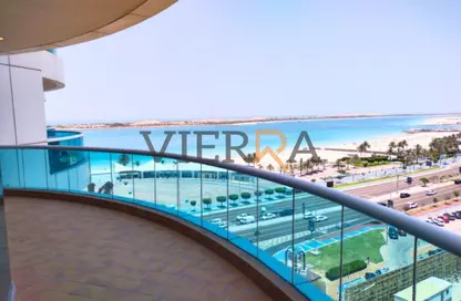 Apartment - 3 Bedrooms - 5 Bathrooms for rent in Bel Ghailam Tower - Corniche Road - Abu Dhabi