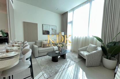 Apartment - 1 - 2 for rent in Binghatti Phantom - District 17 - Jumeirah Village Circle - Dubai