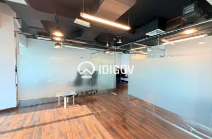 Office Space - Studio - 1 Bathroom for rent in The Binary Tower - Business Bay - Dubai