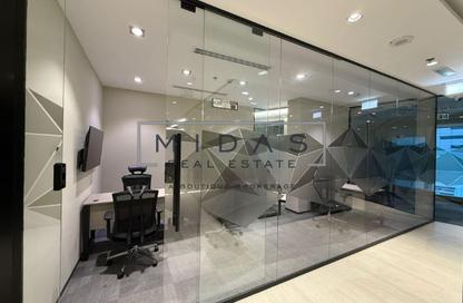 Business Centre - Studio - 4 Bathrooms for rent in The Regal Tower - Business Bay - Dubai