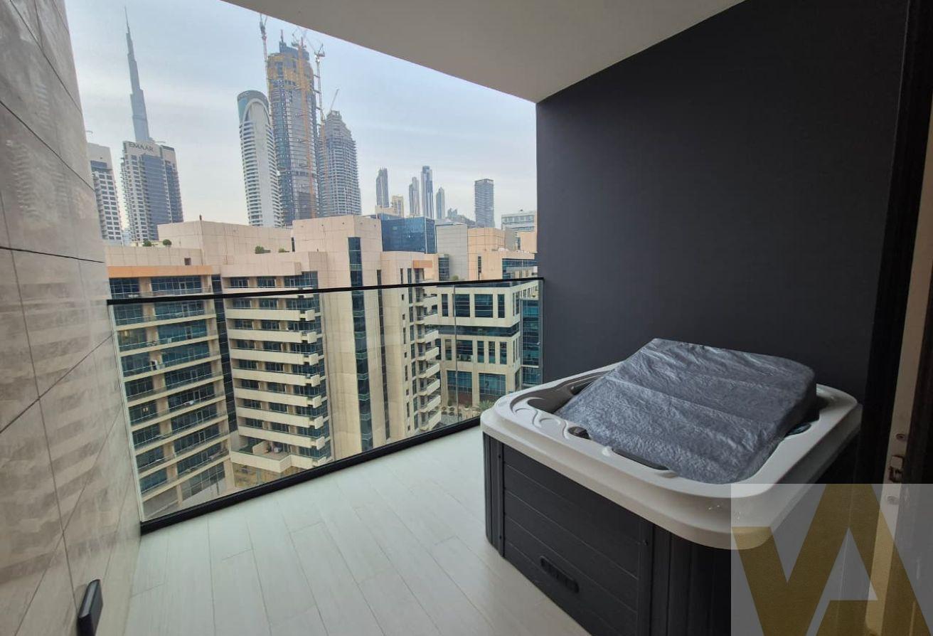 Vacant Unit | Furnished | Burj View | Pvt Jacuzzi photo 11