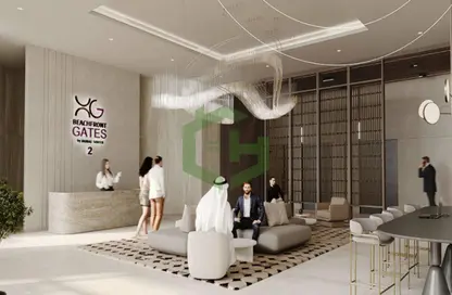 شقة - غرفة نوم - 2 حمامات للبيع في بيتشفرونت جيتس المرحلة 2 - دبي الجنوب (مركز دبي العالمي) - دبي