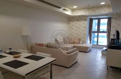 شقة - 2 غرف نوم - 2 حمامات للايجار في برج الأميرة - دبي مارينا - دبي