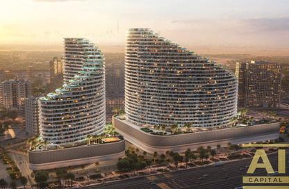 Apartment - Studio - 1 Bathroom for sale in Binghatti Skyflame 2 - Binghatti Skyflame - Majan - Dubai