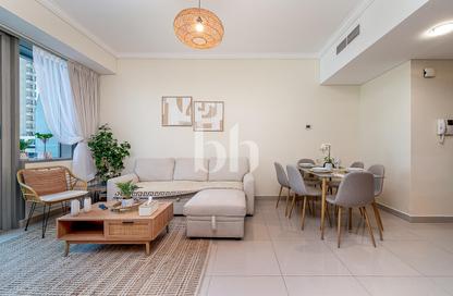 Apartment - 1 - 2 for rent in Ocean Heights - Dubai Marina - Dubai
