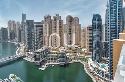 شقة - 2 حمامات للايجار في جي دبليو ماريوت هوتيل مارينا - دبي مارينا - دبي