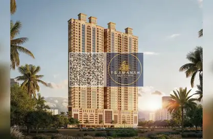 Apartment - 1 Bedroom - 2 Bathrooms for sale in Barajeel Tower A - Barajeel Towers - Al Rashidiya 1 - Al Rashidiya - Ajman