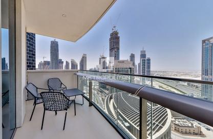 Apartment - 2 Bedrooms - 2 Bathrooms for rent in Burj Vista Tower 1 - Burj Vista - Downtown Dubai - Dubai
