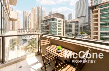 Apartment - 1 Bedroom - 1 Bathroom for rent in Al Majara 2 - Al Majara Towers - Dubai Marina - Dubai Apartment - 1 Bedroom - 1 Bathroom for rent in Al Majara 2 - Al Majara Towers - Dubai Marina - Dubai