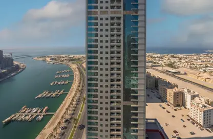 شقة - 2 غرف نوم - 3 حمامات للايجار في برج الشاطئ - الخان لاجون - الخان - الشارقة