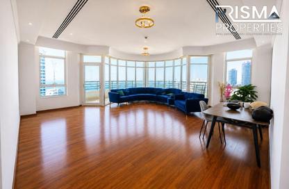 Apartment - 3 Bedrooms - 4 Bathrooms for rent in Marina Crown - Dubai Marina - Dubai