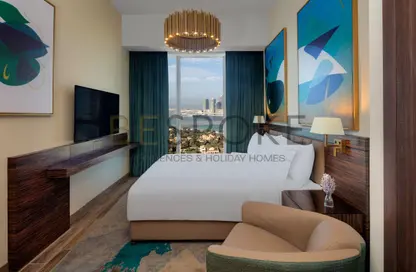 شقة - 2 غرف نوم - 2 حمامات للايجار في فندق وأجنحة أفاني بالم فيو - مدينة دبي للإعلام - دبي