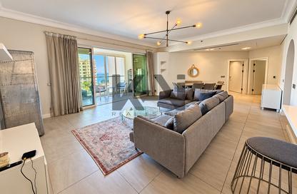 Apartment - 2 - 3 for rent in Jash Hamad - Shoreline Apartments - Palm Jumeirah - Dubai