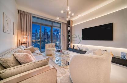 شقة - 2 غرف نوم - 2 حمامات للبيع في برج Marina Vista 2 - مارينا فيستا - إعمار بيتشفرونت - دبي هاربور - دبي