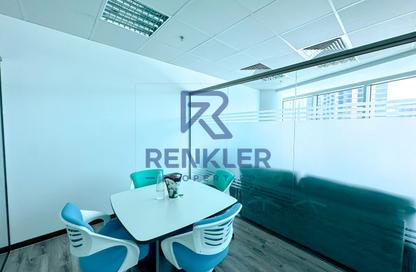 Office Space - Studio - 1 Bathroom for rent in The Prime Tower - Business Bay - Dubai