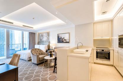 Apartment - Studio - 1 Bathroom for rent in Kempinski BLVD - Downtown Dubai - Dubai