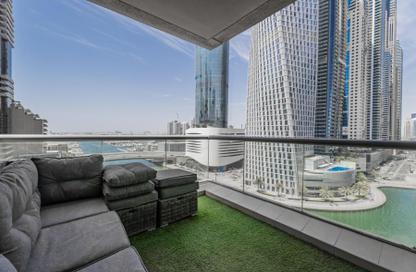 Apartment - 2 Bedrooms - 2 Bathrooms for rent in Iris Blue - Dubai Marina - Dubai