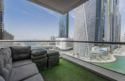 Apartment - 2 Bedrooms - 2 Bathrooms for rent in Iris Blue - Dubai Marina - Dubai