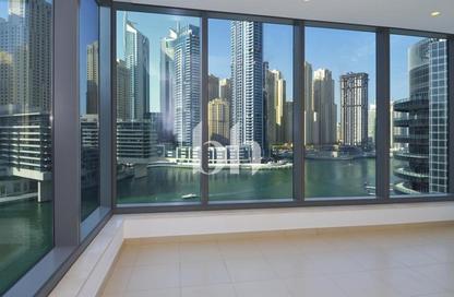 Apartment - 1 Bedroom - 2 Bathrooms for rent in Silverene Tower A - Silverene - Dubai Marina - Dubai