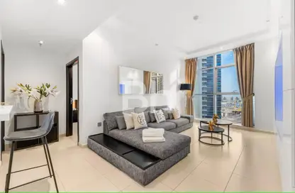 شقة - غرفة نوم - 2 حمامات للبيع في سكاي فيو - دبي مارينا - دبي