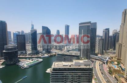 Apartment - 1 - 2 for rent in Bay Central Tower West - Bay Central - Dubai Marina - Dubai