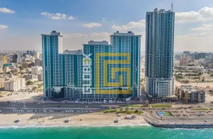 Apartment - 2 Bedrooms - 4 Bathrooms for sale in Cornish Tower - Al Rumaila - Ajman