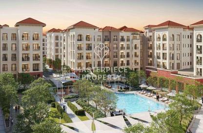 Apartment - 1 - 2 for sale in Bloom Living - Zayed City (Khalifa City C) - Khalifa City - Abu Dhabi