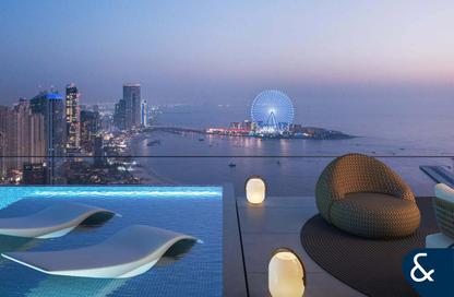 Apartment - 2 Bedrooms - 3 Bathrooms for sale in W Residences Dubai Harbour Tower 2 - W Residences Dubai Harbour - Dubai Harbour - Dubai