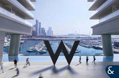 Apartment - 2 Bedrooms - 3 Bathrooms for sale in W Residences Dubai Harbour Tower 2 - W Residences Dubai Harbour - Dubai Harbour - Dubai