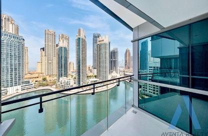 Apartment - 3 Bedrooms - 3 Bathrooms for rent in LIV Waterside - Dubai Marina - Dubai