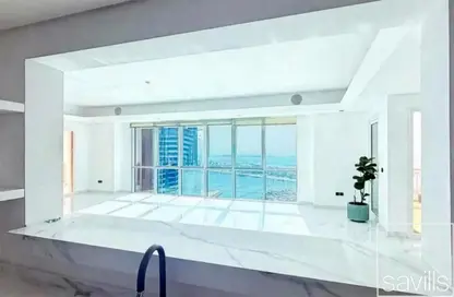 Apartment - 3 Bedrooms - 4 Bathrooms for rent in Marina Residences 1 - Marina Residences - Palm Jumeirah - Dubai