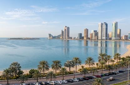 Apartment - 2 - 2 for sale in Al Ghaf Tower - Al Khan - Sharjah
