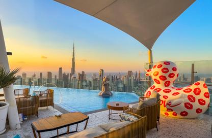 Apartment - 1 - 1 for rent in SLS Dubai Hotel  and  Residences - Business Bay - Dubai