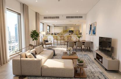 Apartment - 2 Bedrooms - 3 Bathrooms for rent in The Flagship Three - Al Satwa - Dubai Apartment - 2 Bedrooms - 3 Bathrooms for rent in The Flagship Three - Al Satwa - Dubai