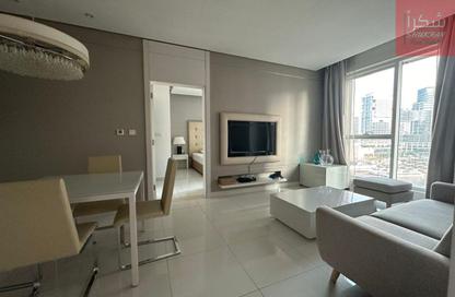 Apartment - 1 - 2 for rent in Damac Maison The Vogue - Business Bay - Dubai