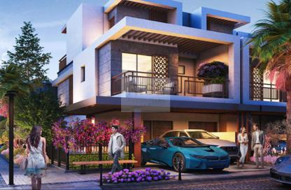 Townhouse - 4 - 5 for sale in Violet 3 - Violet - Damac Hills 2 - Dubai