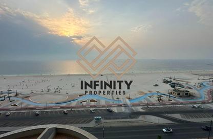 Apartment - 2 Bedrooms - 3 Bathrooms for sale in Corniche Tower - Ajman Corniche Road - Ajman