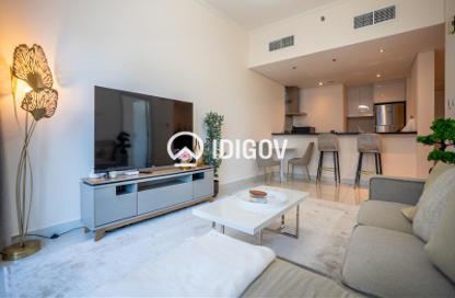 Apartment - 1 Bedroom - 2 Bathrooms for rent in Damac Heights - Dubai Marina - Dubai