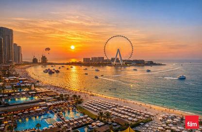 Apartment - 3 Bedrooms - 4 Bathrooms for rent in sensoria at Five Luxe - Jumeirah Beach Residence - Dubai